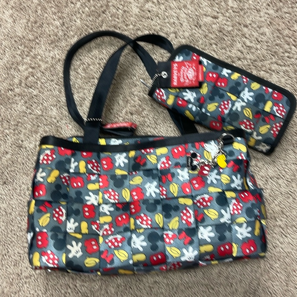 Harveys Mickey & Minnie Bag & Wallet